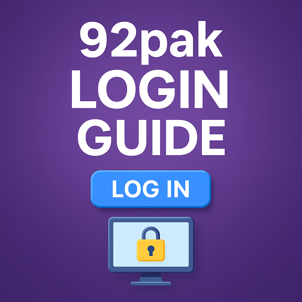 92pak Login Guide: