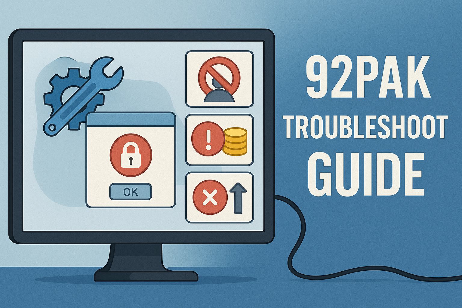 92pak Troubleshooting Guide
